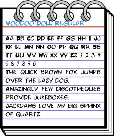 Voodoo Doll Regular Font