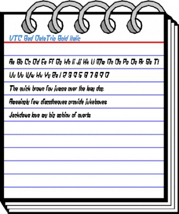VTC Bad DataTrip Font