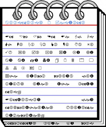 Wingdings 2 Regular Font