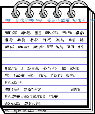 AztecDaySigns Font