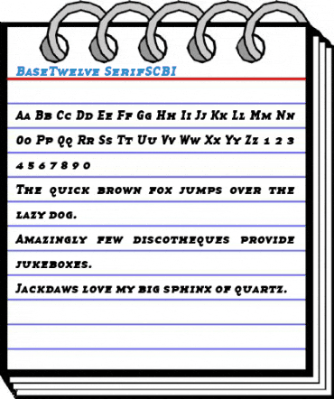 BaseTwelve Font