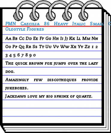 PMN Caecilia Font