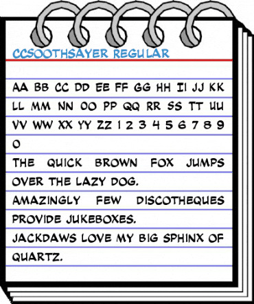 CCSoothsayer Regular Font