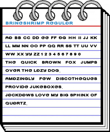 BrineShrimp Regular Font