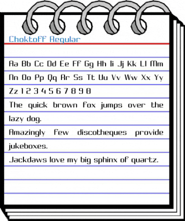 Choktoff Font