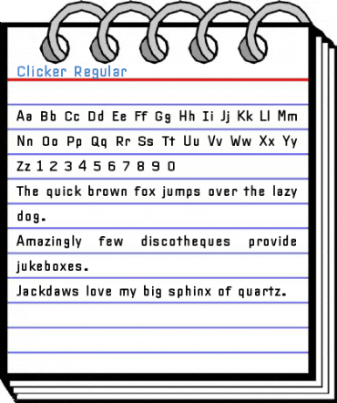 Clicker Regular Font