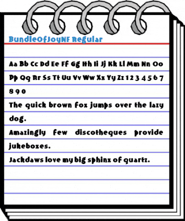 BundleOfJoyNF Regular Font