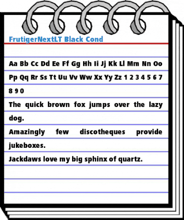 FrutigerNextLT Font