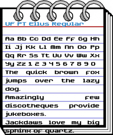 UF PT Ellus Font