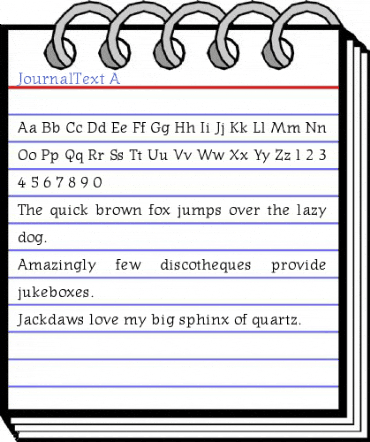 JournalText Font