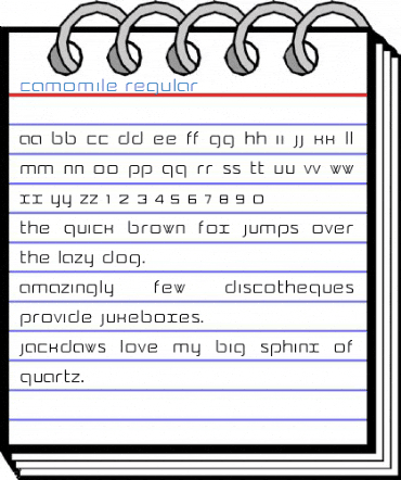 Camomile Font