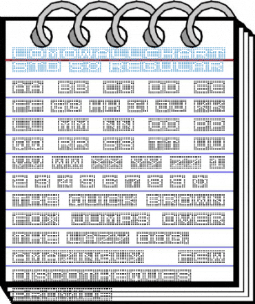 LomoWallChart LT Std 50 Font