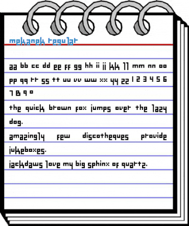 Mekanek Regular Font