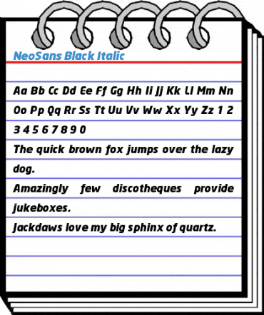 NeoSans Font