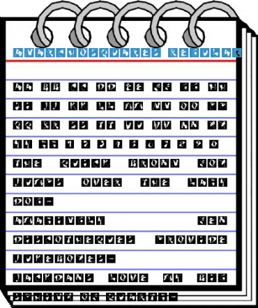 AnarchoSquares Font