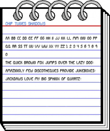 CHIP TUNES Font