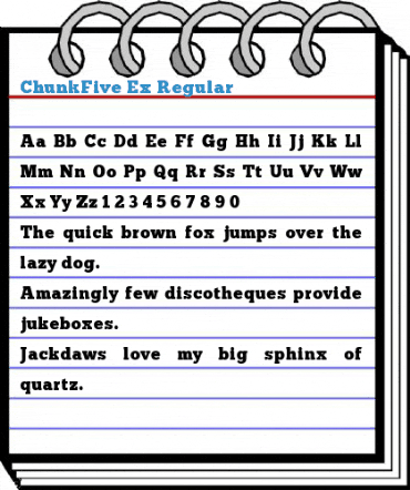 ChunkFive Ex Font