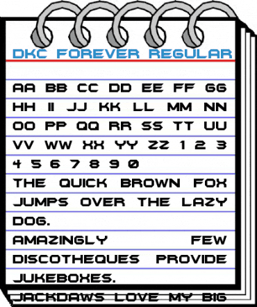 DKC Forever Regular Font