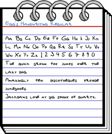 Egg's Handwriting Regular Font