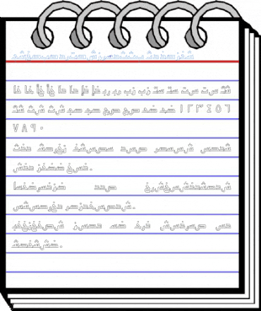 UrduKufiOutlineSSK Regular Font