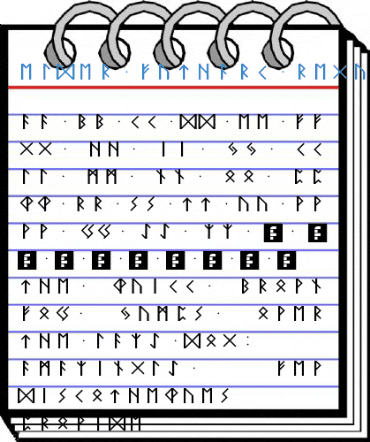 Elder Futhark Regular Font