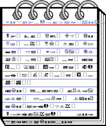 MediaSymbols Font