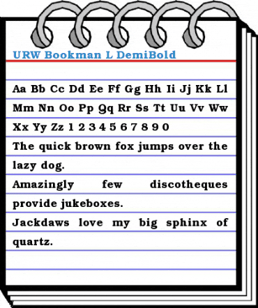 URW Bookman L Font