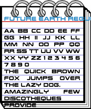 Future Earth Font