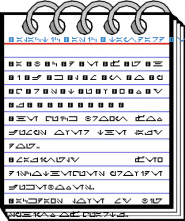 Galactic Basic Standard Font