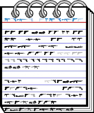 Guns 2 Font