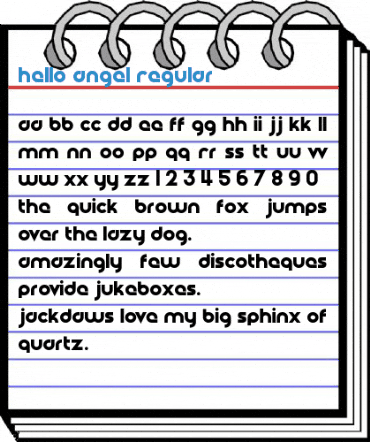 Hello Angel Font