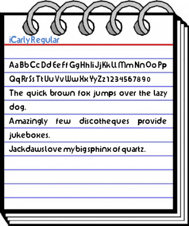 iCarly Font