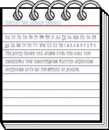 Instant Zen Outline Regular Font
