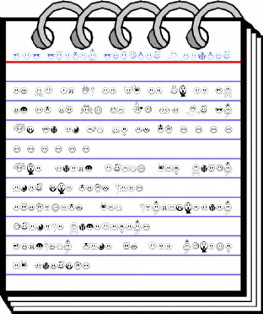 JLS Smiles Sampler Font