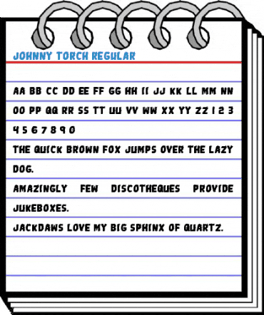 Johnny Torch Font