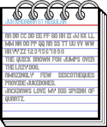 Jux Kadabra St Regular Font