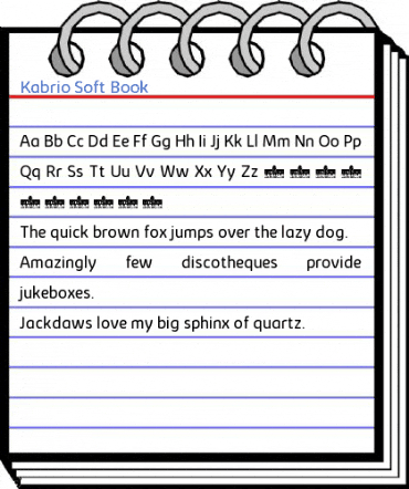 Kabrio Soft Book Font
