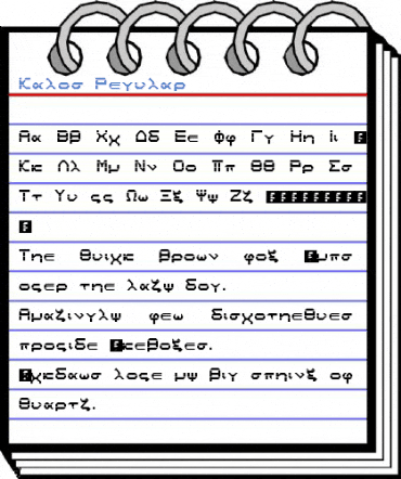 Kalos Regular Font