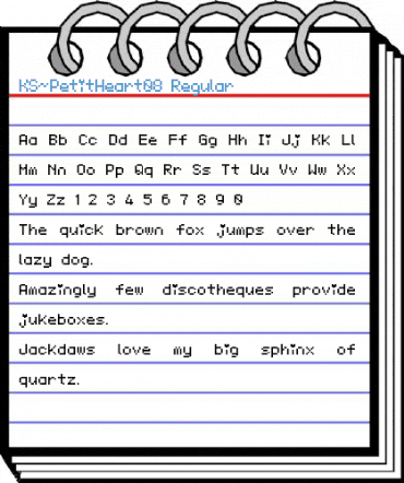 KS-PetitHeart08 Font