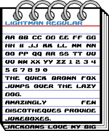 Lightman Font