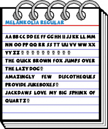 MELANKOLIA Font