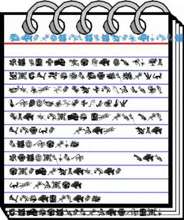 MesoFaunaBats Regular Font