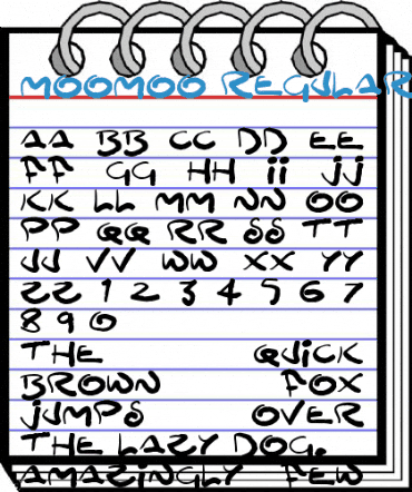 MooMoo Regular Font