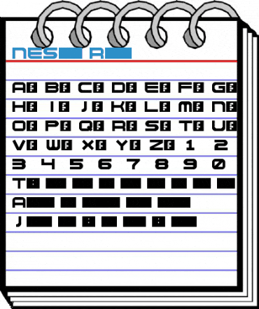 NES-like Regular Font