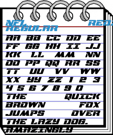 NFL RedZone Font