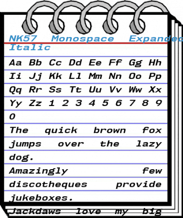 NK57 Monospace Font