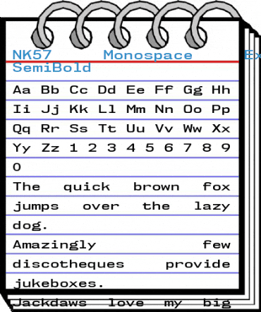 NK57 Monospace Font