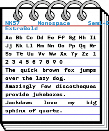 NK57 Monospace Font