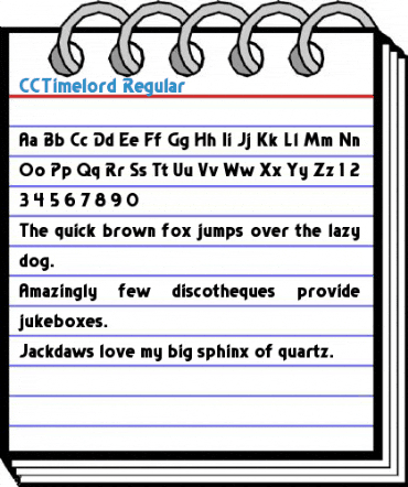 CCTimelord Regular Font