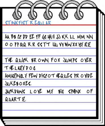 STINKFIST Regular Font